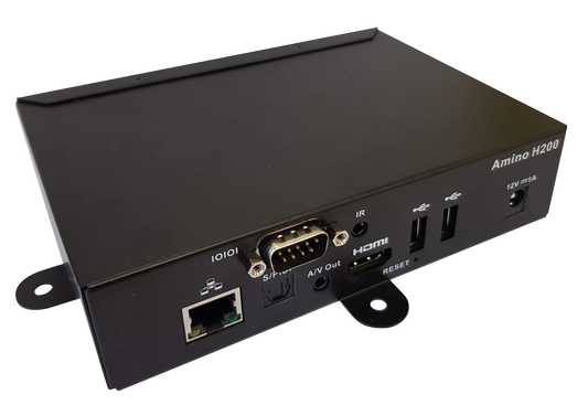Amino H200 Media Player Certified by XOGO